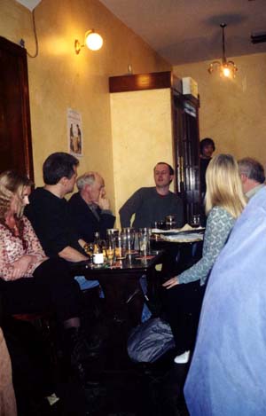 Image of Terry Timmins at An Góilín in Trinity Inn 2000