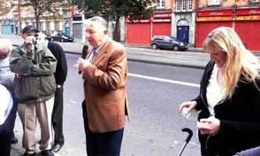 Image of Robert Kelly at frank Harte festival 2009