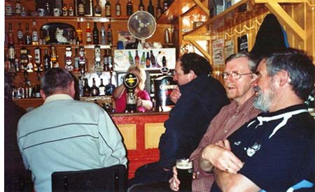 Image of Mick Fowler and Jerry at Malin